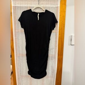Aritzia babaton black bodycon mini dress size medium